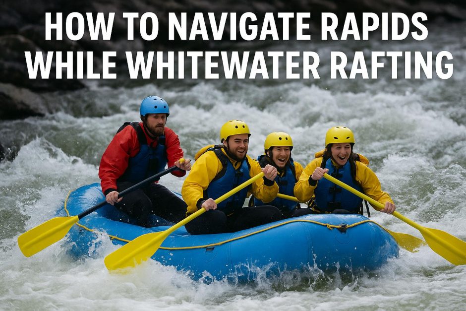 How to Navigate Rapids While Whitewater Rafting
