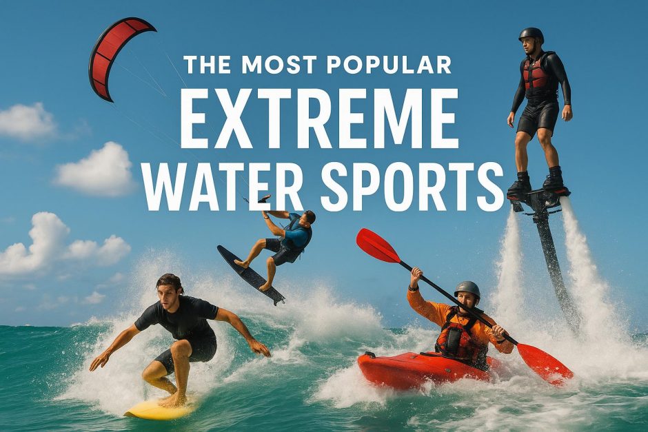 The Most Popular Extreme Water Sports