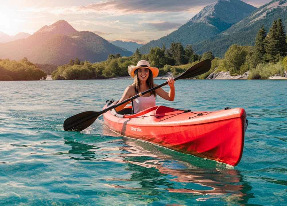 kayaking