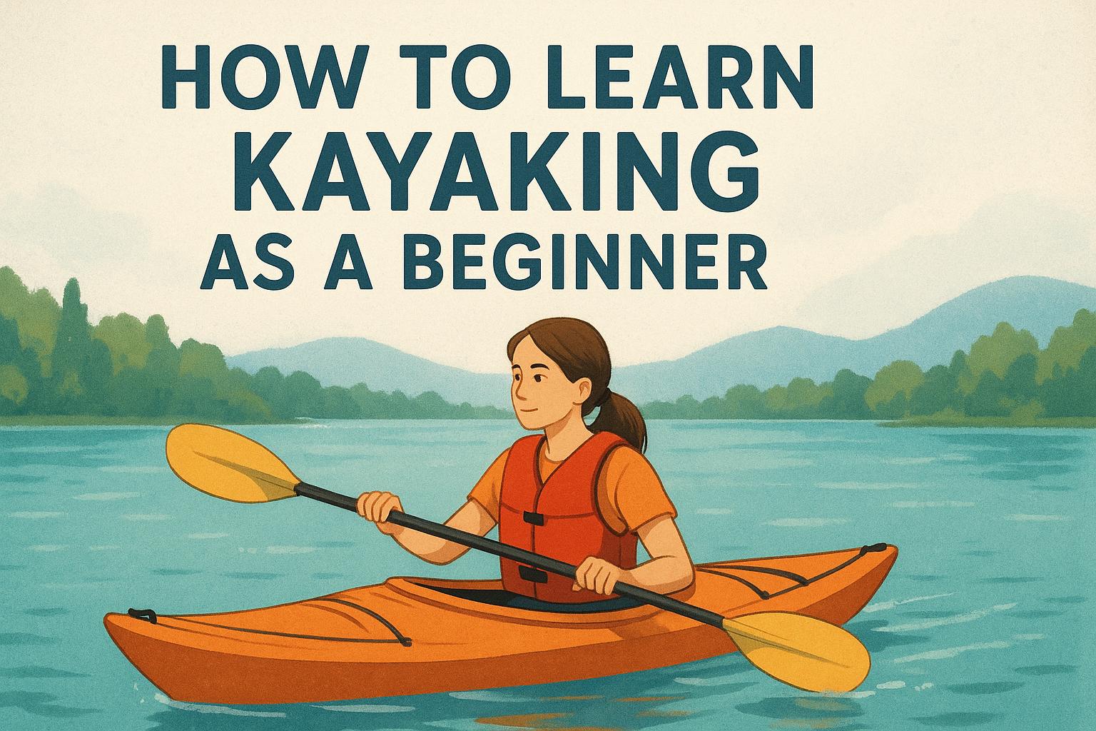 How to Learn Kayaking as a Beginner