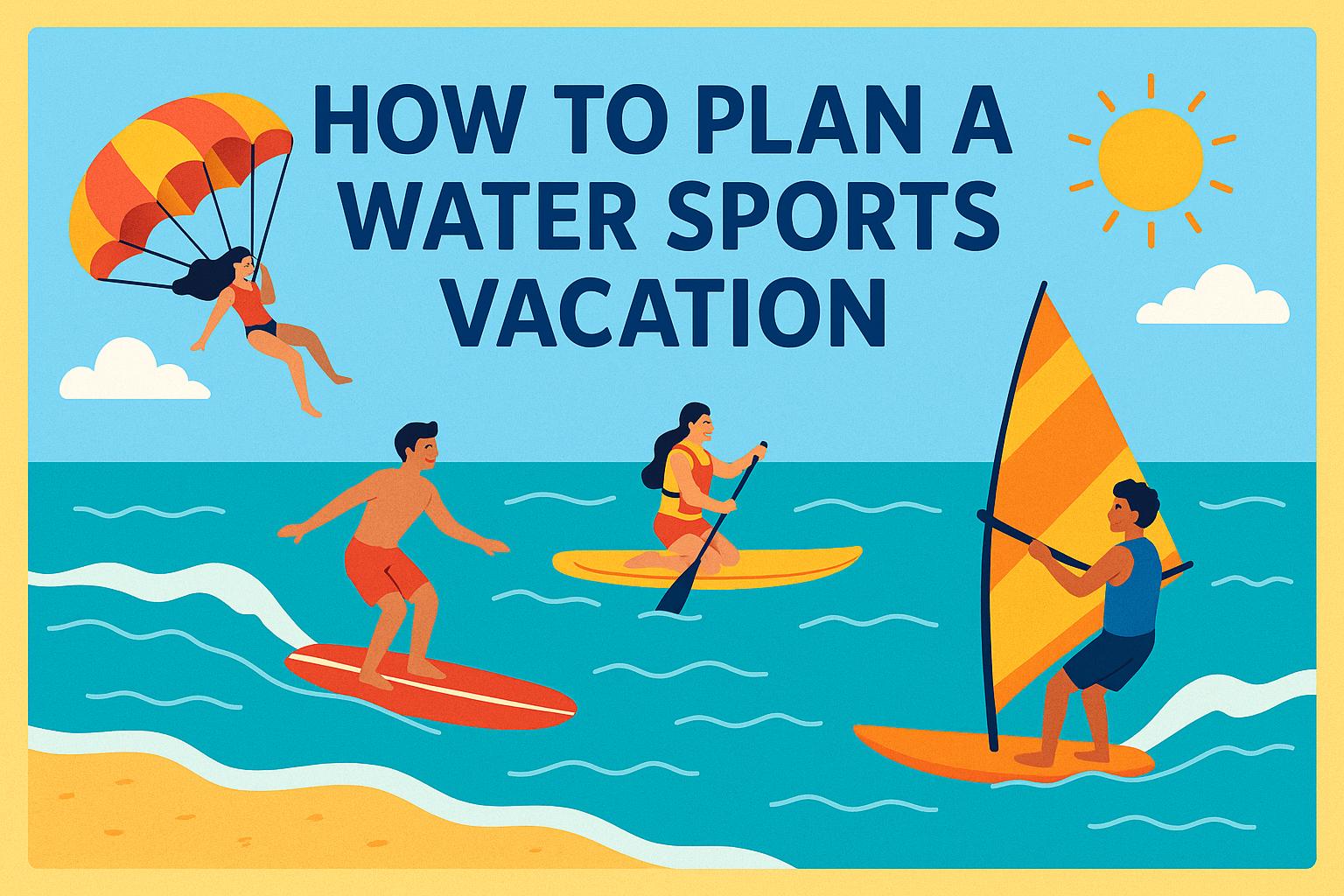 How to Plan a Water Sports Vacation