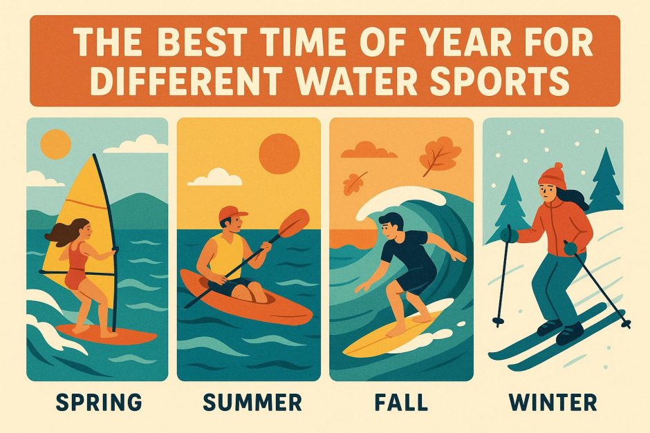 The Best Time of Year for Different Water Sports