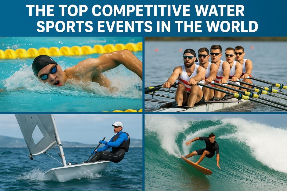 The Top Competitive Water Sports Events in the World